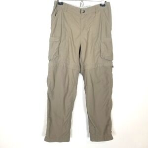 REI Co-op Women's Sahara Convertible Pants Sz 10 Petite Zip-off Outdoor